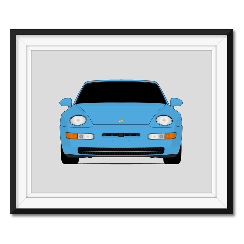 Porsche 968 (1991-1995) Poster