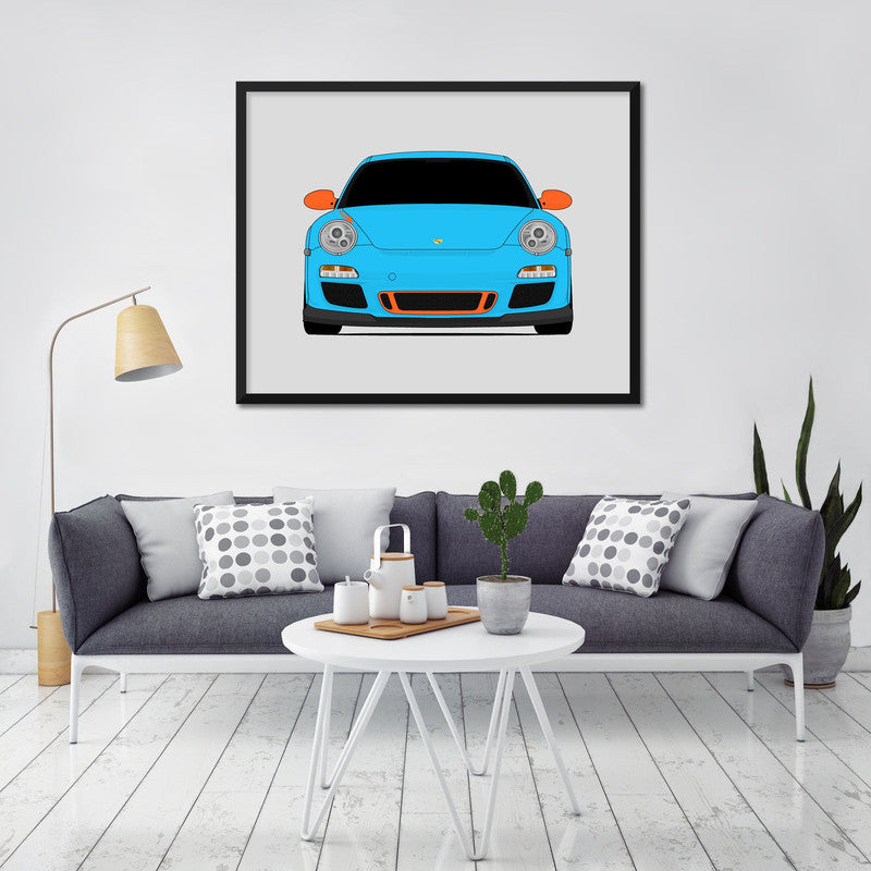 Porsche 911 GT3 RS (2009-2011) 997.2 Poster