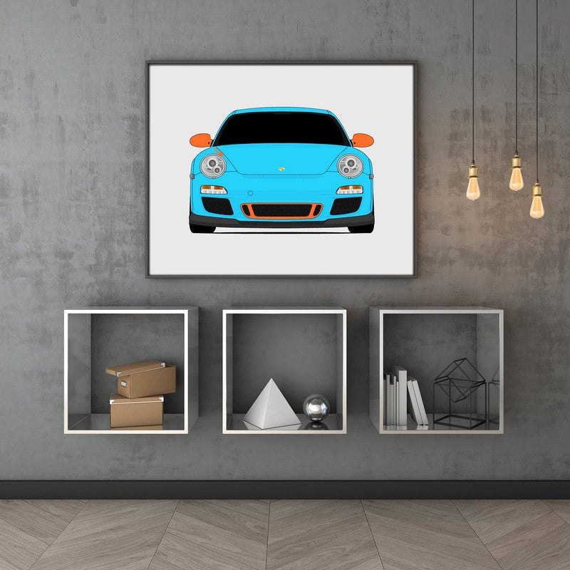 Porsche 911 GT3 RS (2009-2011) 997.2 Poster