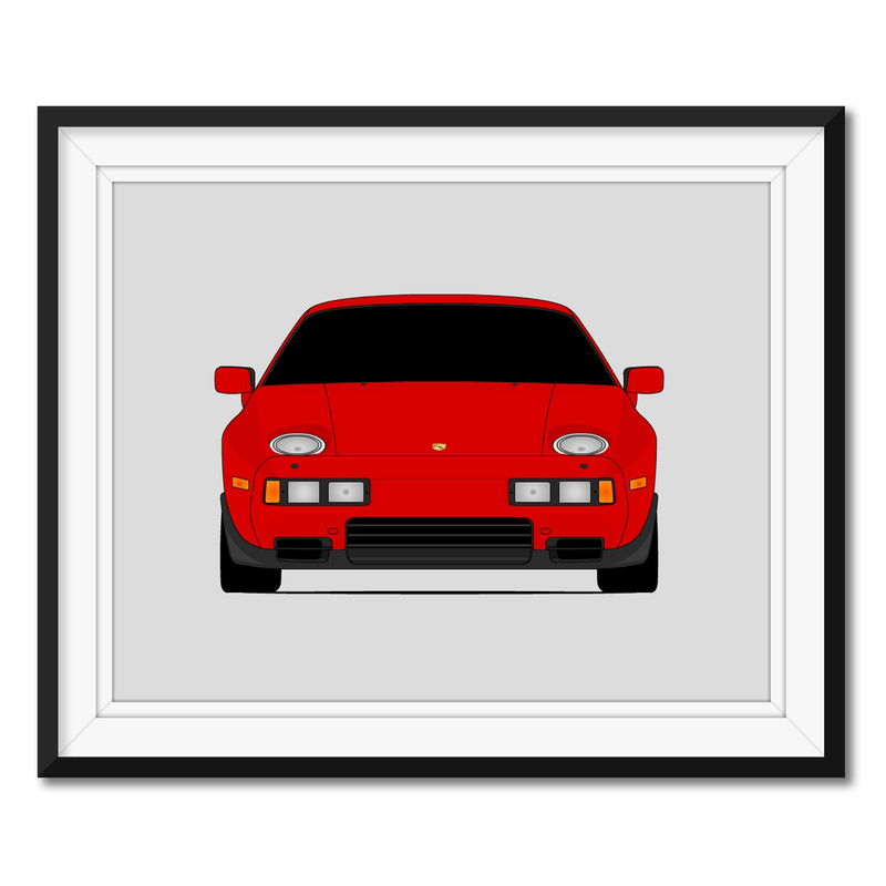 Porsche 928 S (1980-1986) Poster