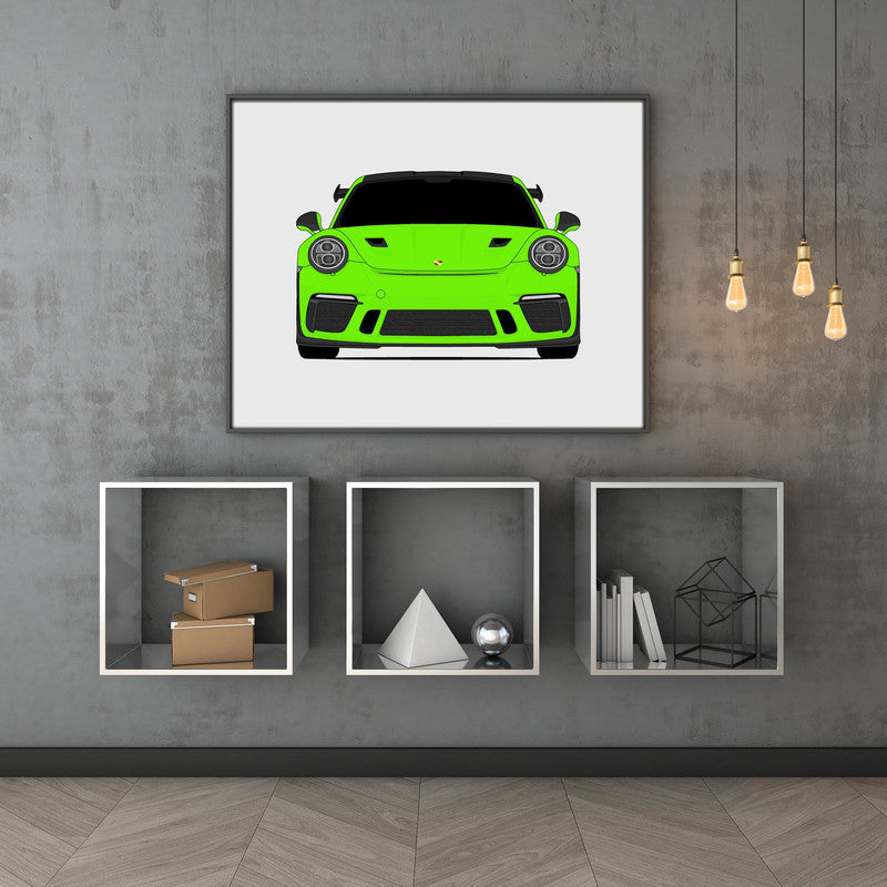 Porsche 911 GT3 RS (2018-2019) 991.2 Poster