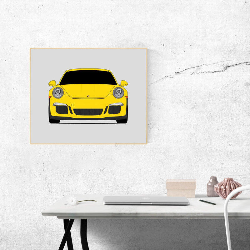 Porsche 911 GT3 (2013-2016) 991.1 Poster