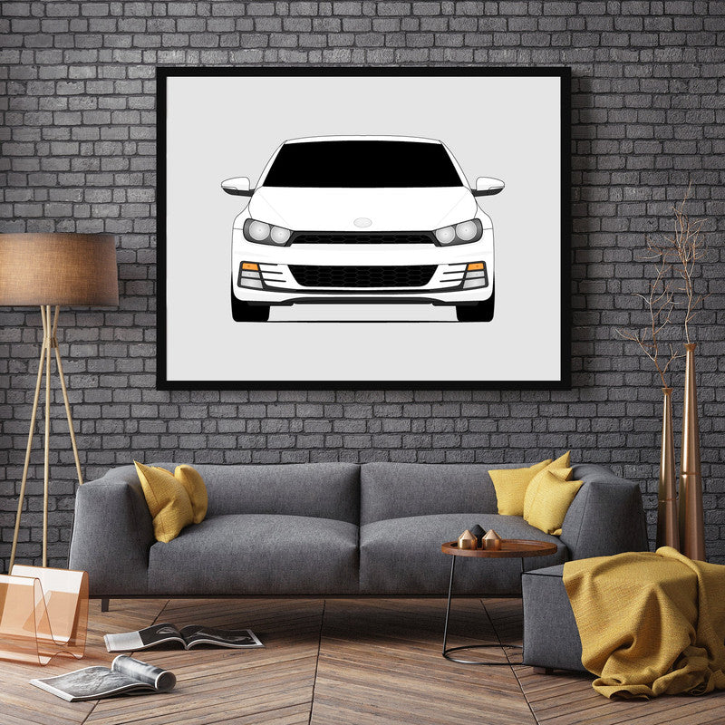 Volkswagen Scirocco (2014-2017) MK3 3rd Generation Facelift Poster
