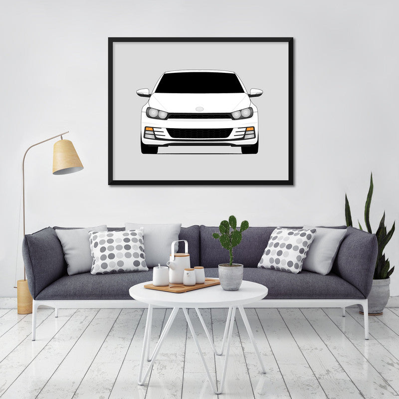 Volkswagen Scirocco (2014-2017) MK3 3rd Generation Facelift Poster