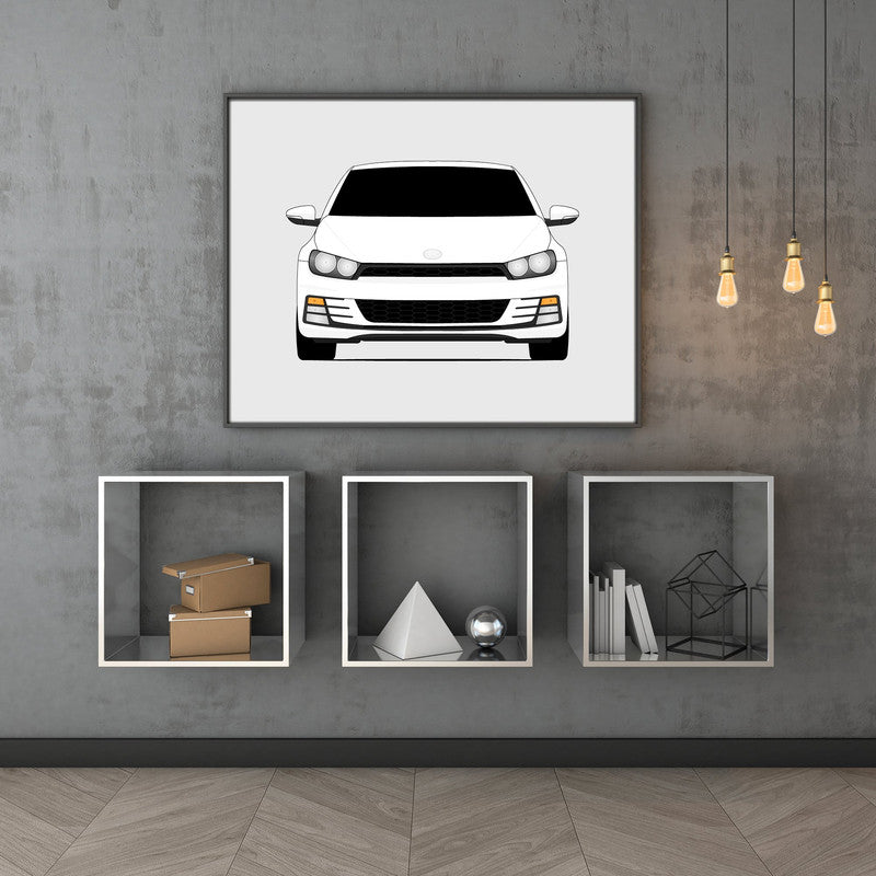 Volkswagen Scirocco (2014-2017) MK3 3rd Generation Facelift Poster