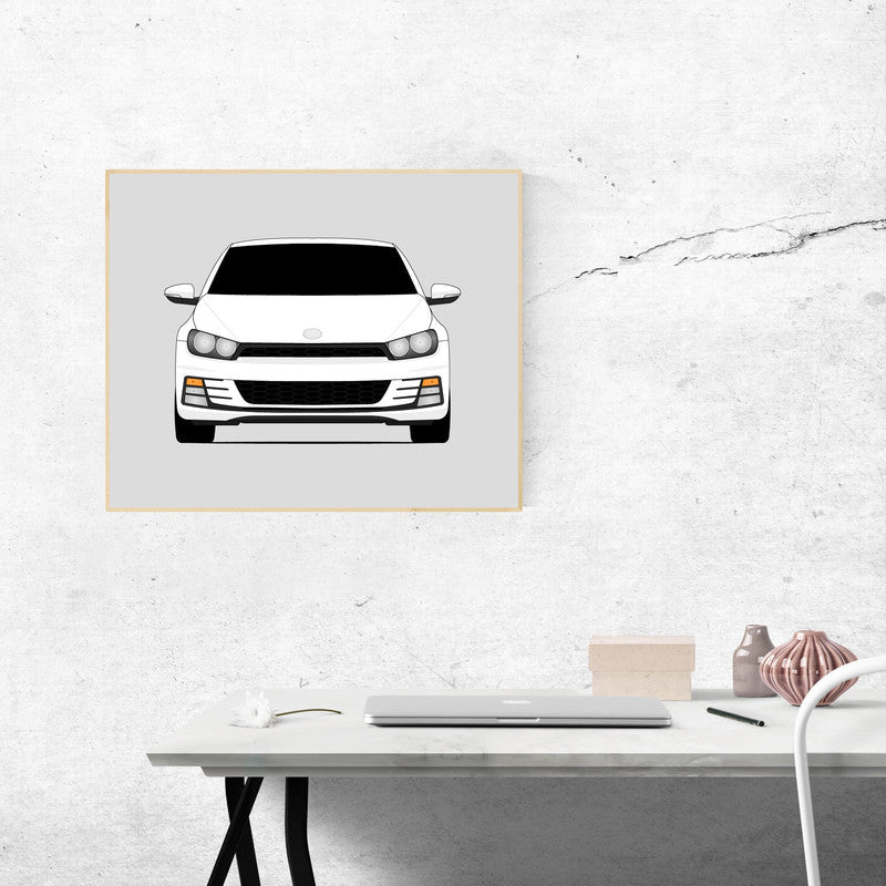 Volkswagen Scirocco (2014-2017) MK3 3rd Generation Facelift Poster
