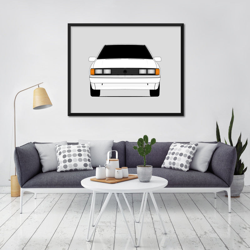 Volkswagen Scirocco (1981-1992) 2nd Generation Poster