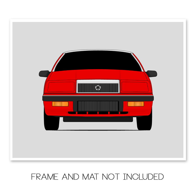 Chrysler LeBaron (1987-1995) 3rd Generation Poster