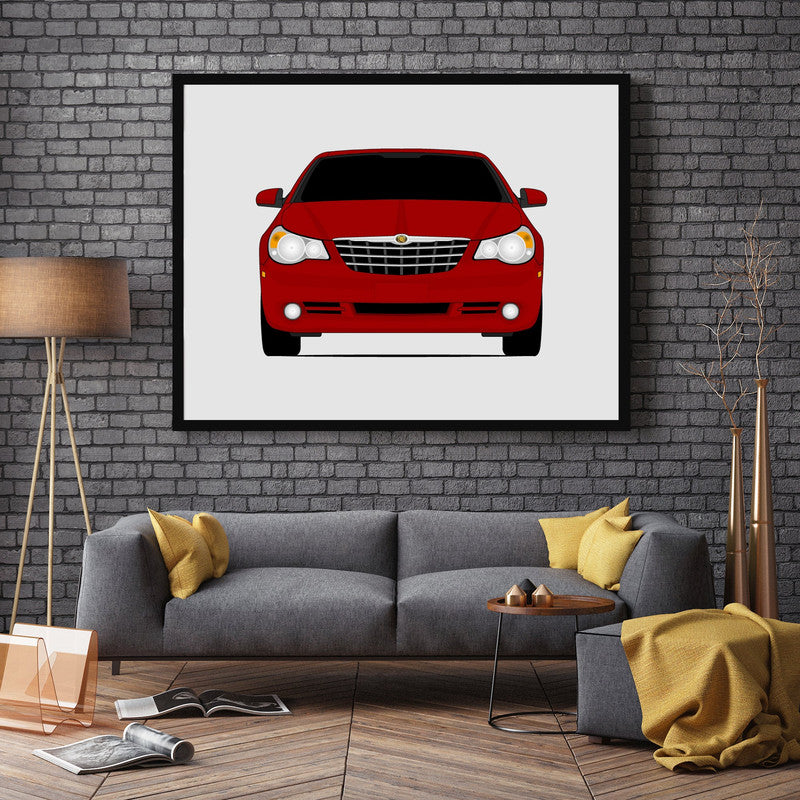 Chrysler Sebring (2008-2010) Convertible 3rd Generation Poster