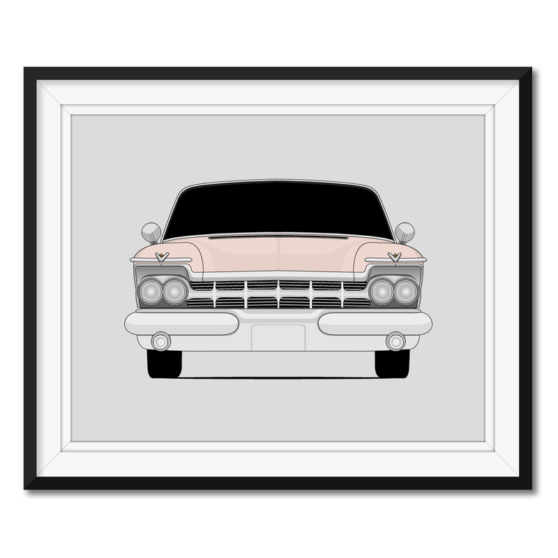 Chrysler Imperial Crown (1959) Convertible Poster