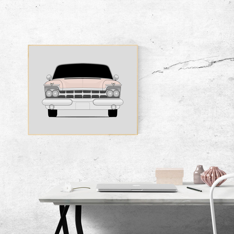 Chrysler Imperial Crown (1959) Convertible Poster