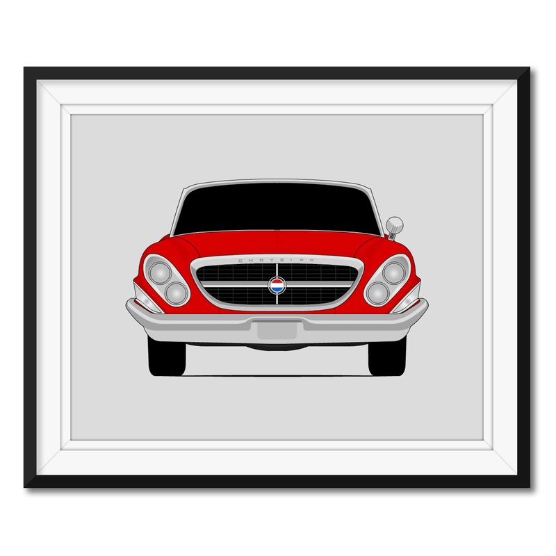 Chrysler 300G (1961) Convertible Poster
