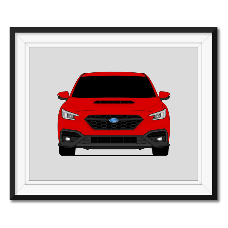 Subaru WRX G5 (2022-Present) Poster