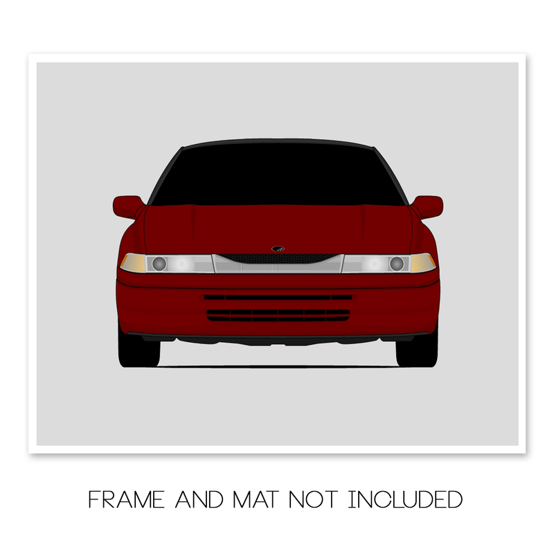 Subaru SVX (1991-1997) Alcyone Poster