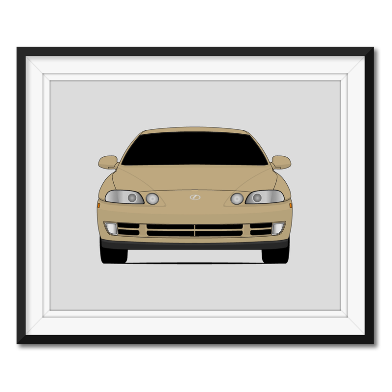 Lexus SC400 (1992-1996) Poster