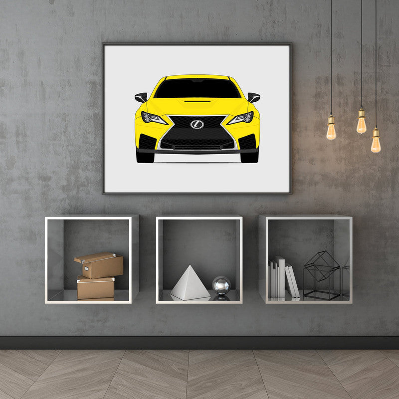 Lexus RC-F (2020-Present) facelift Poster