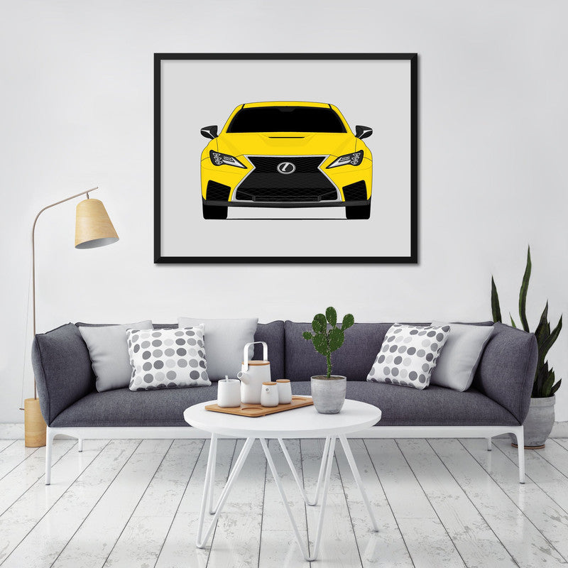 Lexus RC-F (2020-Present) facelift Poster