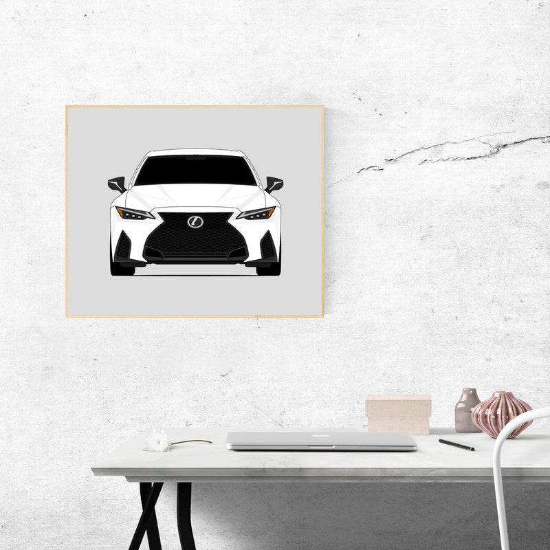 Lexus IS300 (2021-Present) XE30 Poster