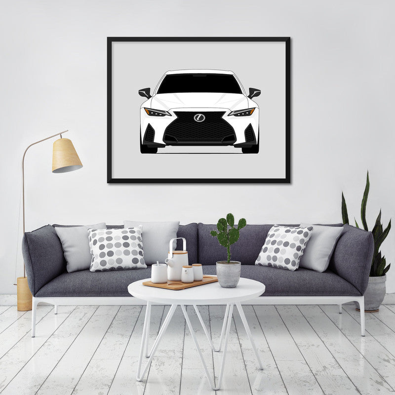 Lexus IS300 (2021-Present) XE30 Poster