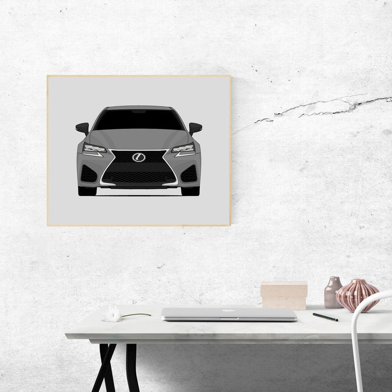 Lexus GS-F (2016-2020) Poster
