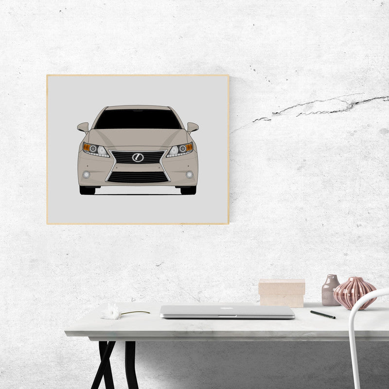 Lexus ES 350 (2013-2015) Poster