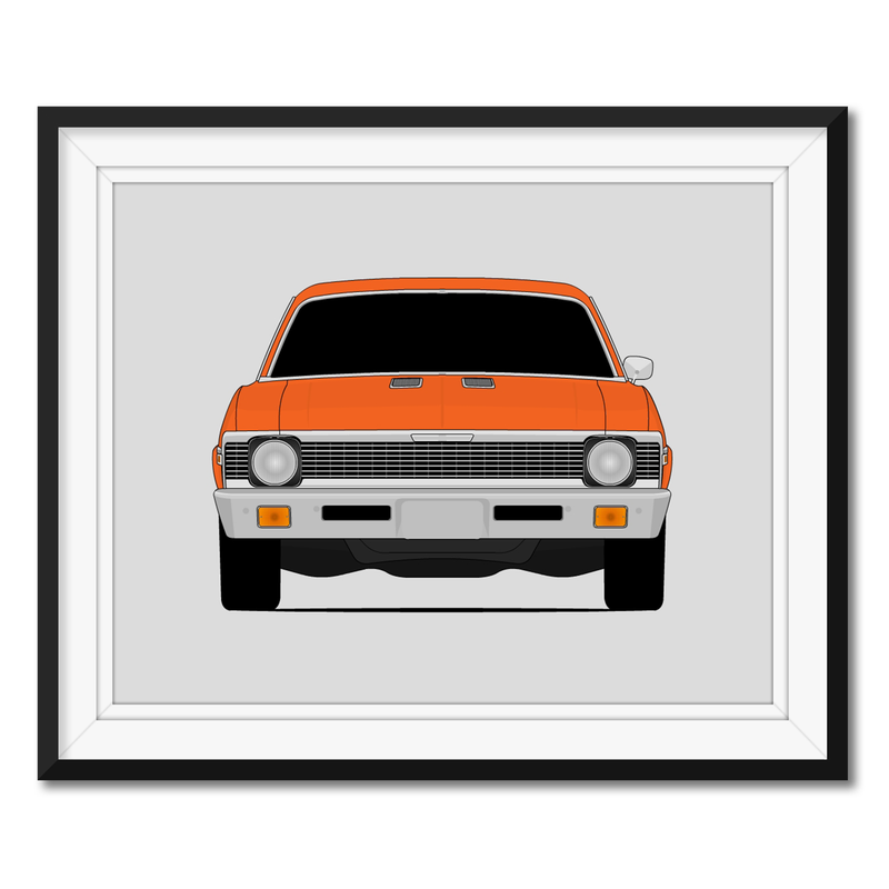 Chevy Nova SS (1968-1972) Poster