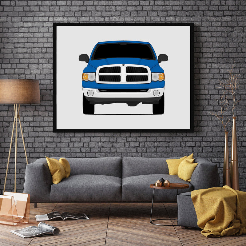 Dodge Ram 1500 (2002-2005) Gen 3 Poster