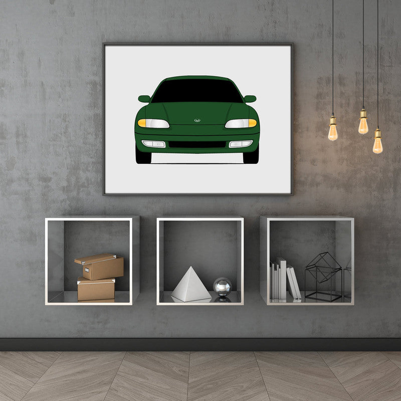 Mazda MX-6 (1991-1997) Poster