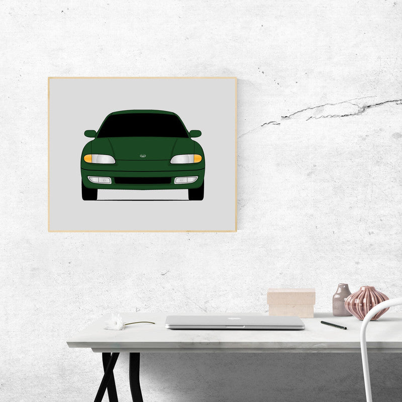 Mazda MX-6 (1991-1997) Poster
