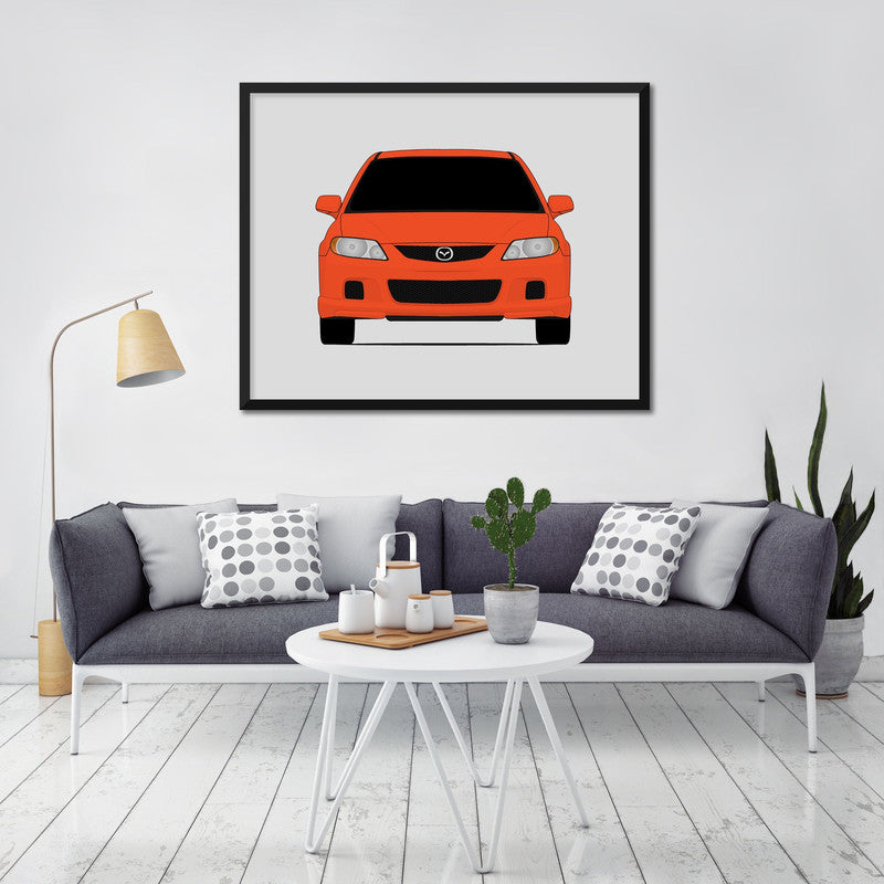 Mazda Mazdaspeed Protégé (2003-2004) Poster