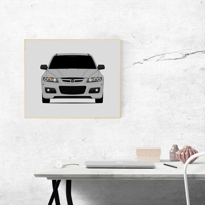 Mazda Mazdaspeed 6 (2006) (Mazda 6) Poster