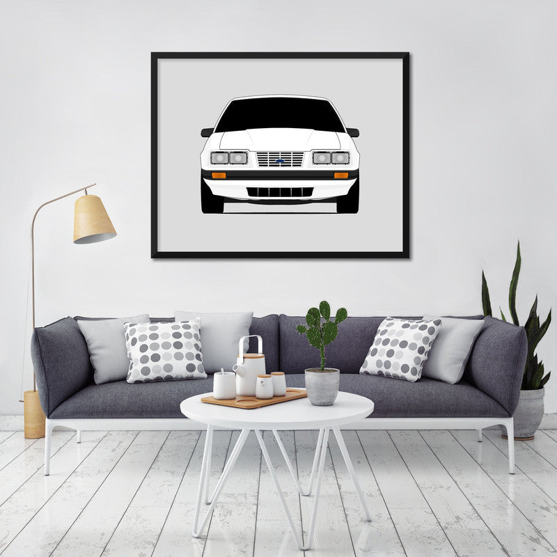 Ford Mustang (1983-1984) Fox Body Poster