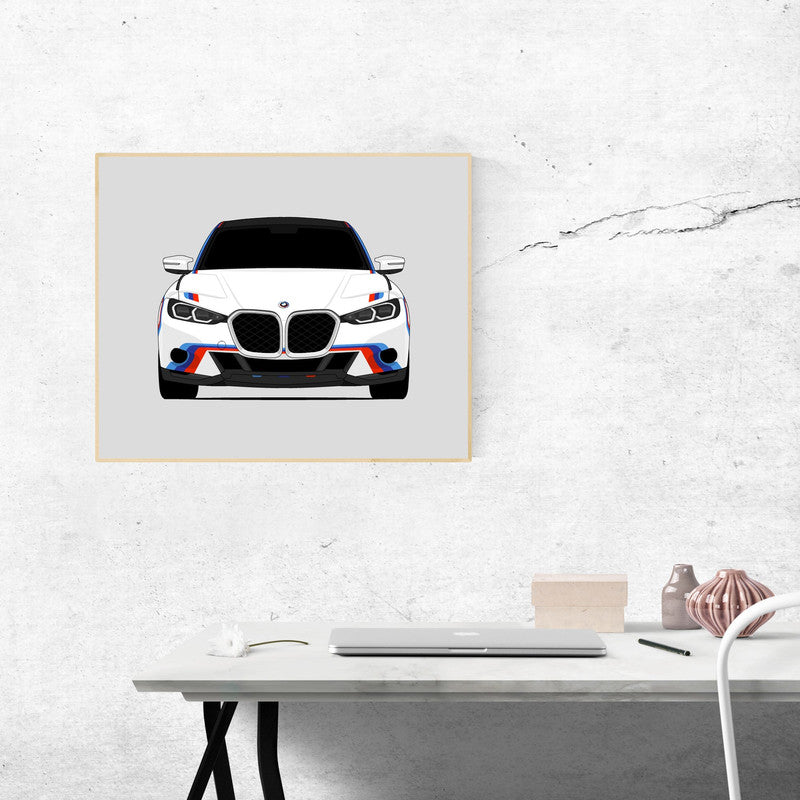 BMW 3.0 CSL (2023) Poster