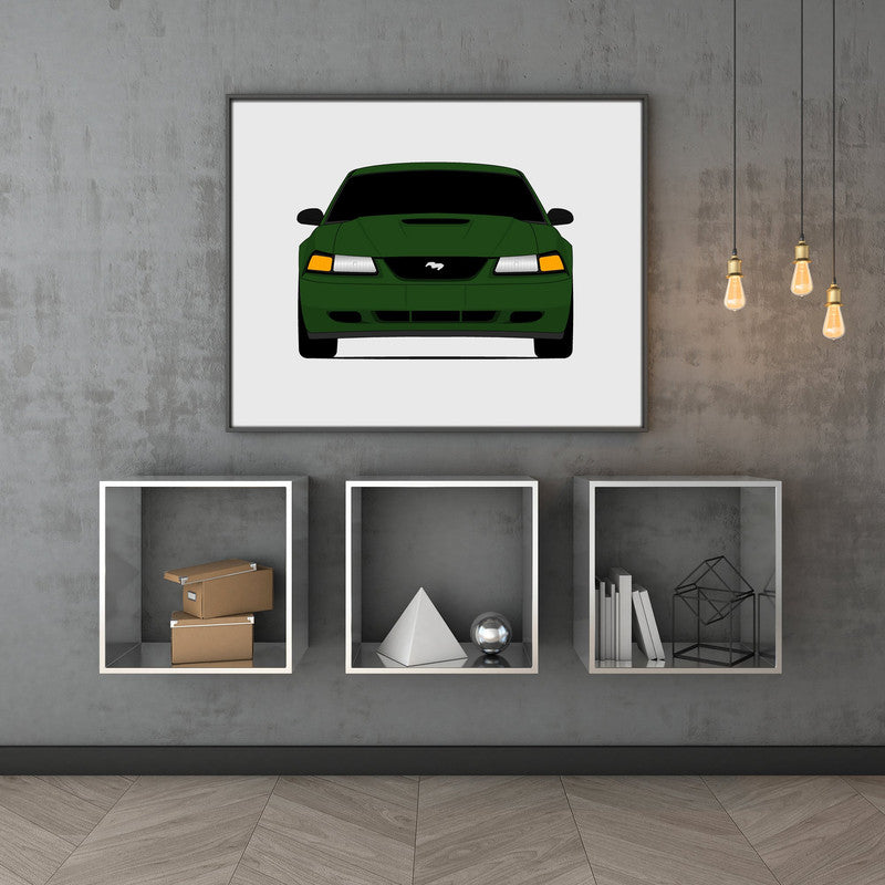 Ford Mustang Bullitt (2001) SN95 Poster