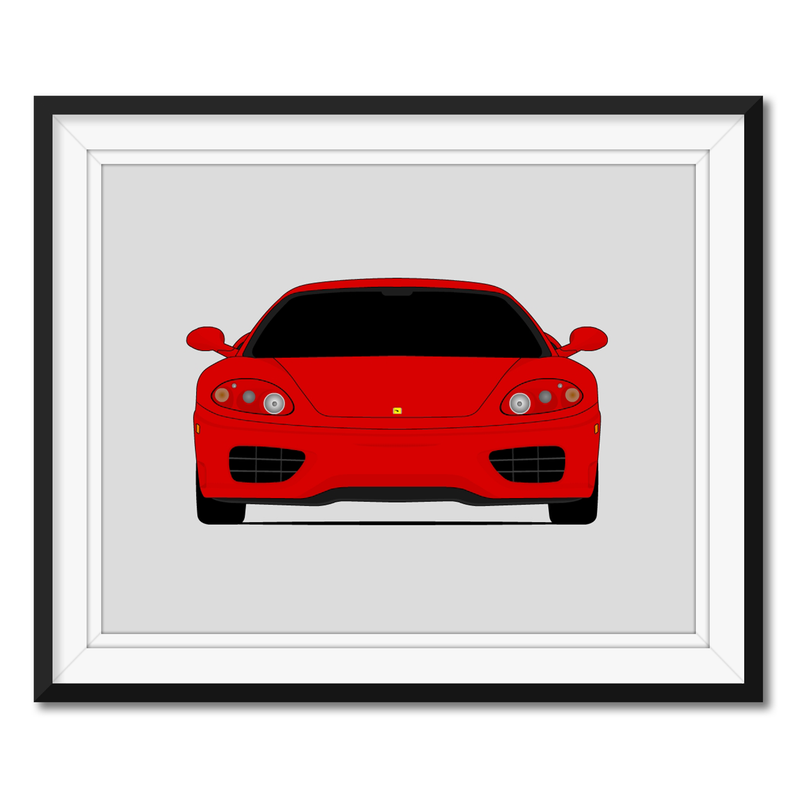 Ferrari 360 Modena (1999-2004) Poster