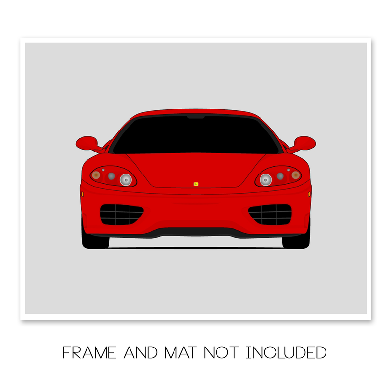Ferrari 360 Modena (1999-2004) Poster