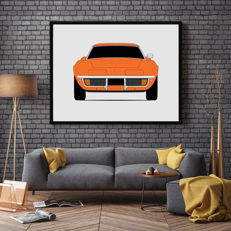 Chevy Corvette ZR1 C3 (1970-1972) Poster