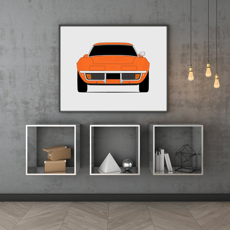 Chevy Corvette ZR1 C3 (1970-1972) Poster