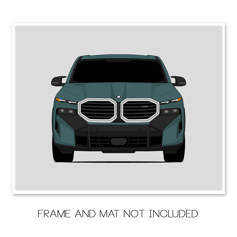 BMW XM (2023-Present) G09 Poster