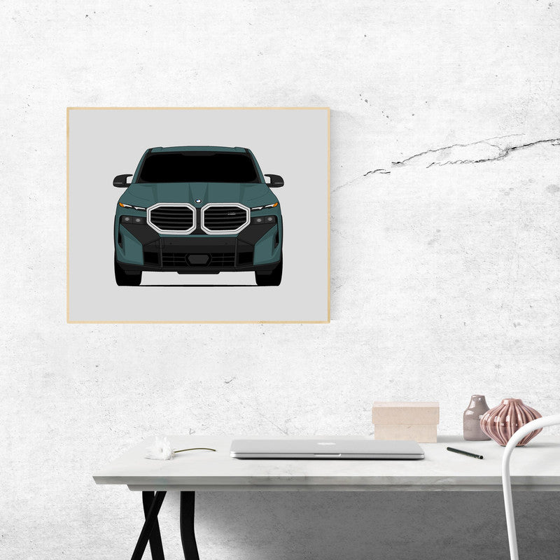 BMW XM (2023-Present) G09 Poster