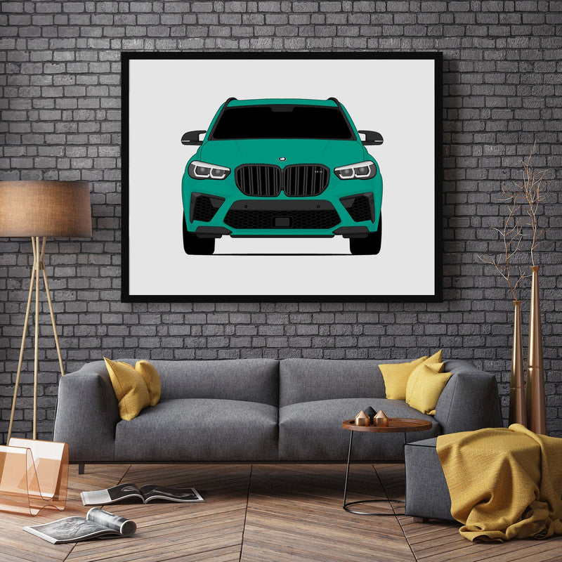 BMW X5 M (2020-Present) G05 Poster