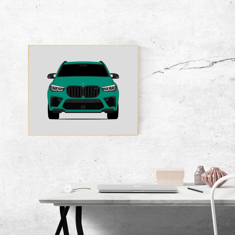 BMW X5 M (2020-Present) G05 Poster
