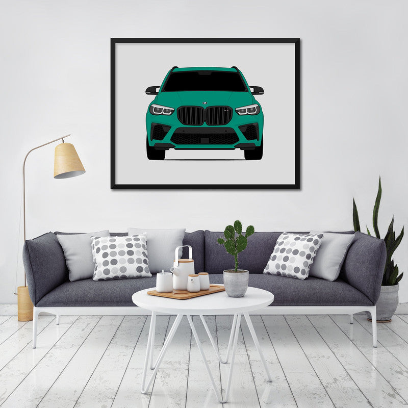 BMW X5 M (2020-Present) G05 Poster