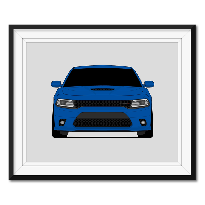 Dodge Charger R/T (2015-2019) Gen 7 Poster