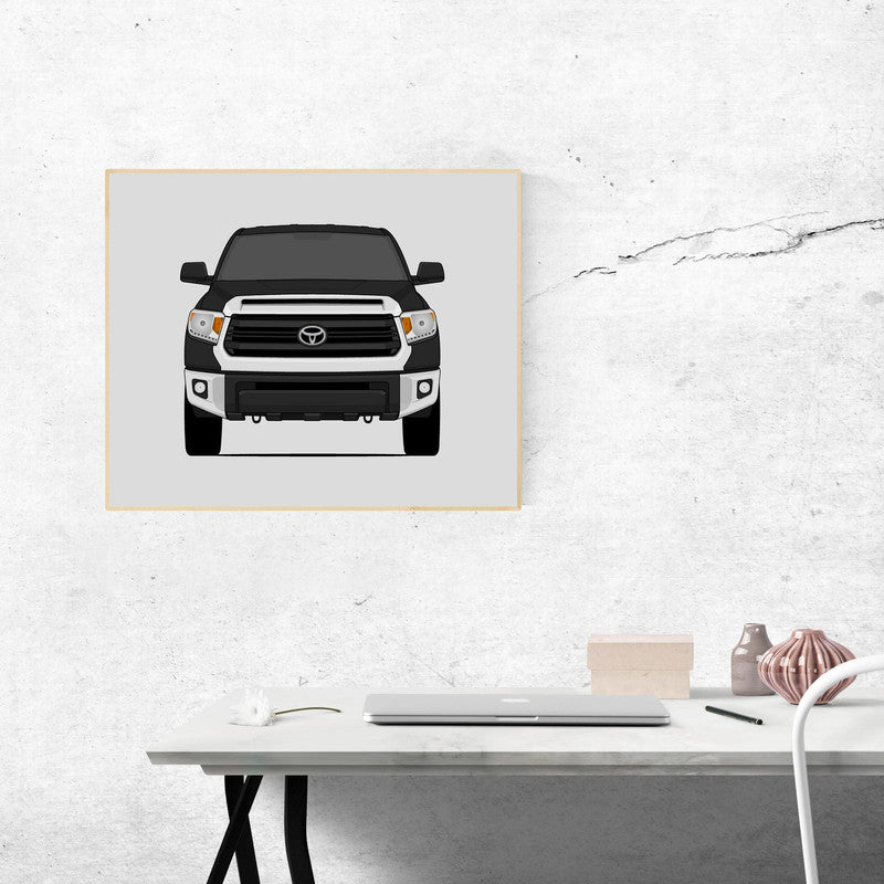 Toyota Tundra (2014-2019) Facelift Gen 2 Poster