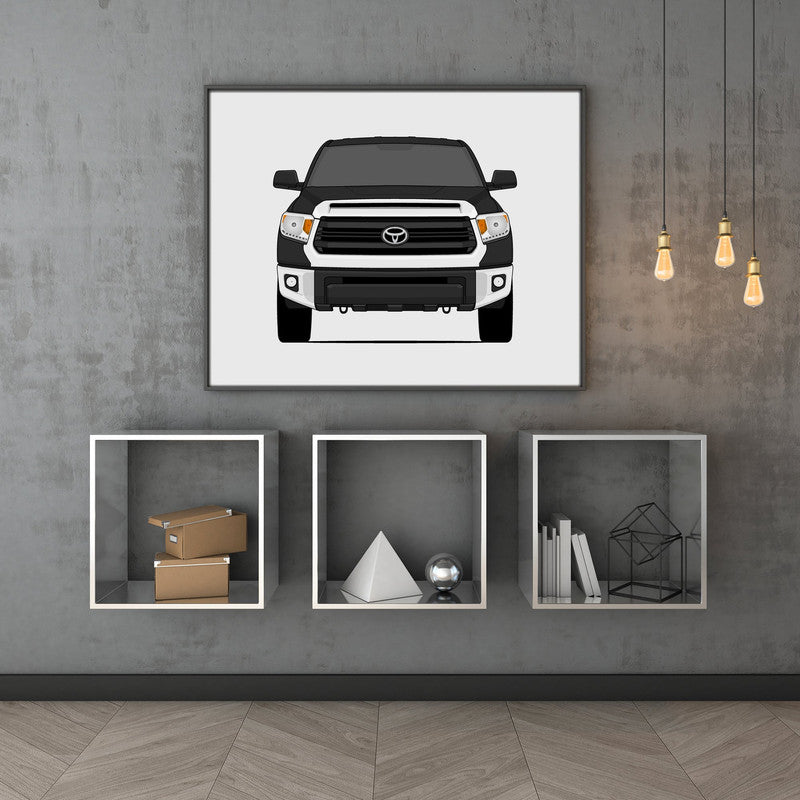 Toyota Tundra (2014-2019) Facelift Gen 2 Poster