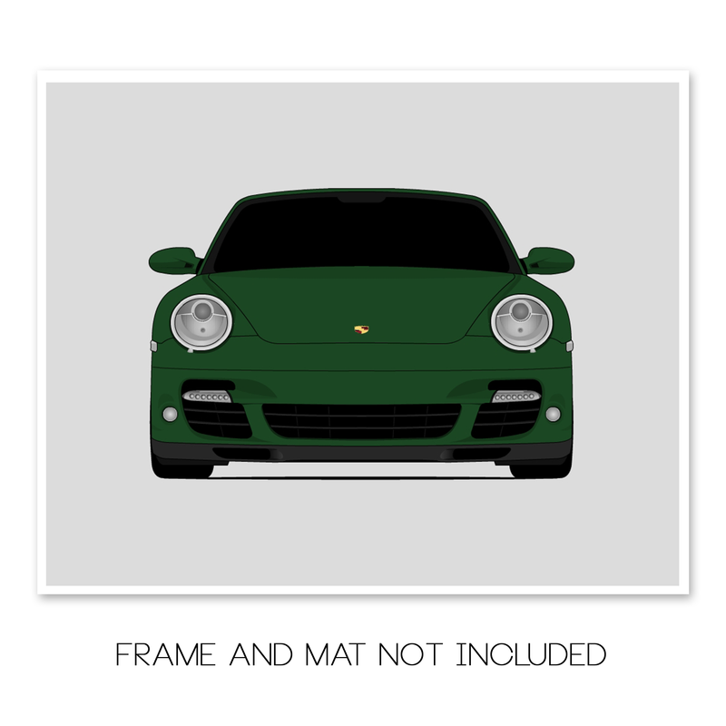 Porsche 911 Turbo Cabriolet (2006-2010) 997.1 Poster