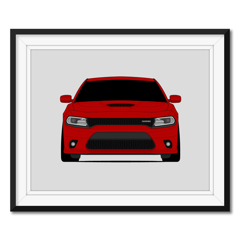 Dodge Charger Daytona (2015-2019) Gen 7 Poster