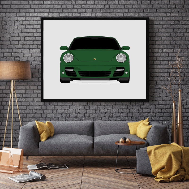 Porsche 911 Turbo Cabriolet (2006-2010) 997.1 Poster