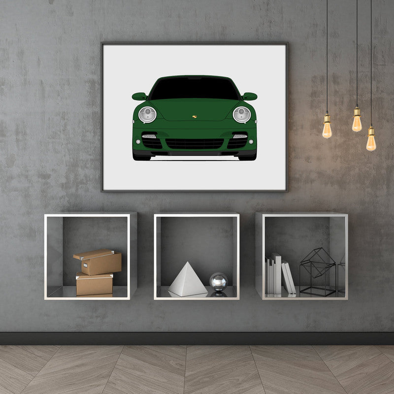 Porsche 911 Turbo Cabriolet (2006-2010) 997.1 Poster